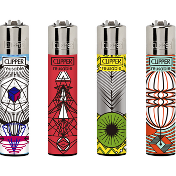Zapalniczka Clipper CP11 ASTRO SKULLS Znaki 2