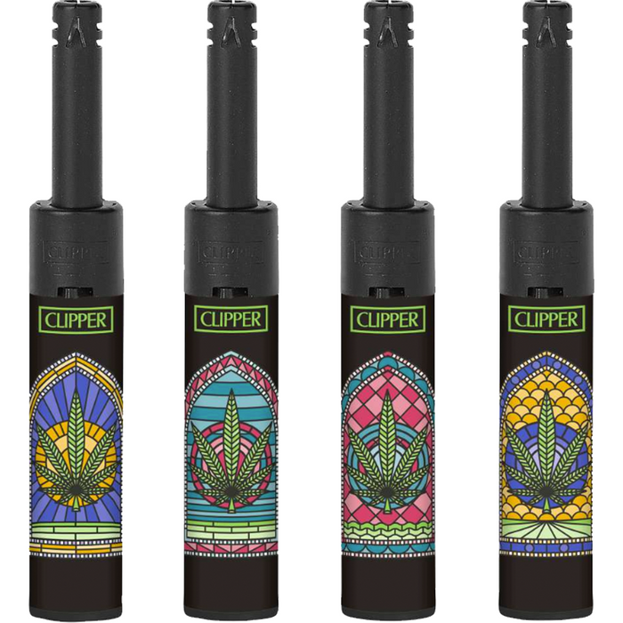 Zapalarka Clipper MINITUBE SACRED WEED - różne wzory