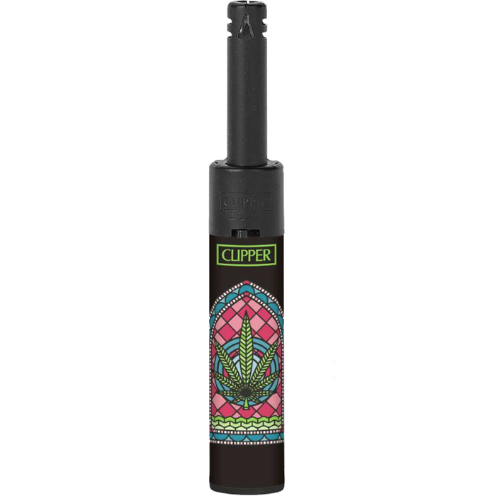 Zapalarka Clipper MINITUBE SACRED WEED - różne wzory