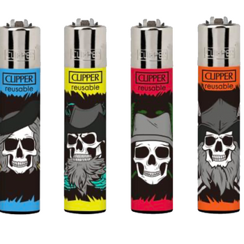 Zapalniczka Clipper CP11 SKULL BLEND 4