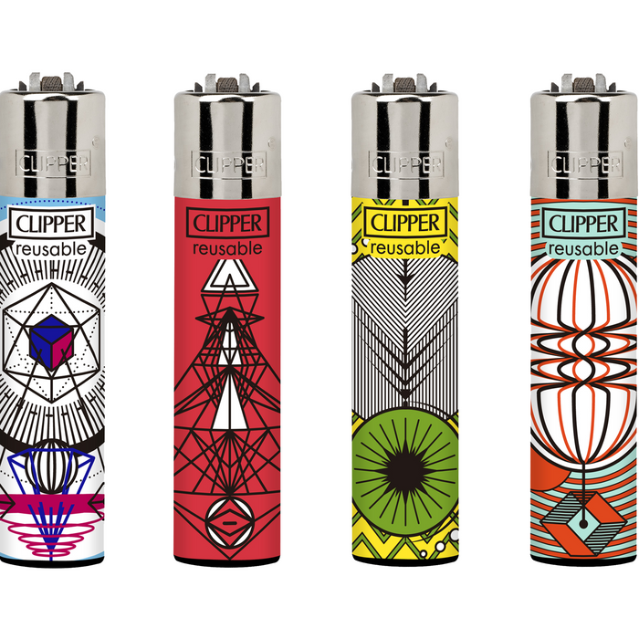 Zapalniczka Clipper CP11 ASTRO SKULLS Znaki 2