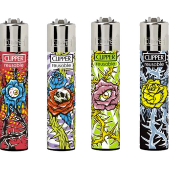 Zapalniczka Clipper CP11 THORNS & ROSES