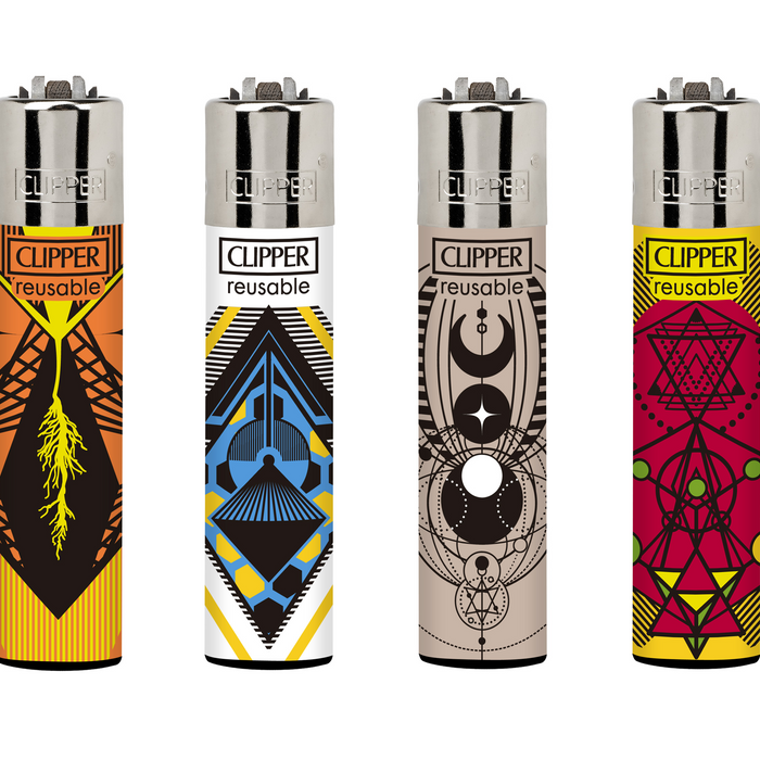 Zapalniczka Clipper CP11 ASTRO SKULLS Znaki 1