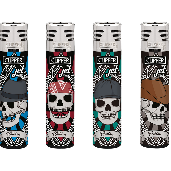 Zapalniczka Clipper CKJ11 (Jet) OUTLAWS