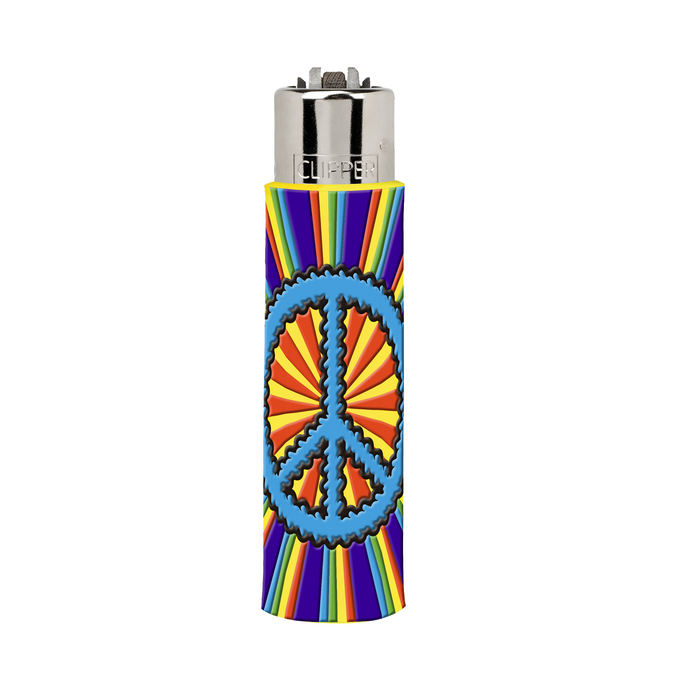 Zapalniczka Clipper FCP11 POP COVER HIPPIE PASSION3 Peace 1