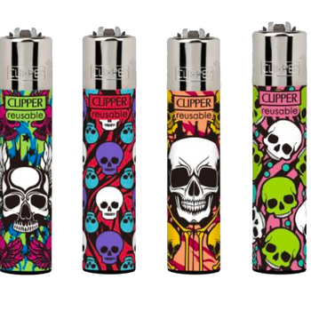 Zapalniczka Clipper CP11 SKULL BLEND 2