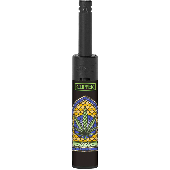 Zapalarka Clipper MINITUBE SACRED WEED - różne wzory