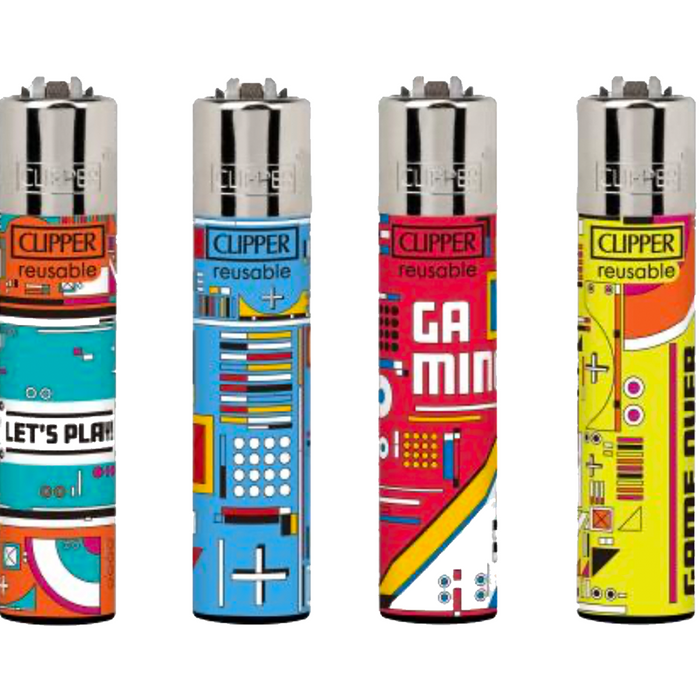 Zapalniczka Clipper CP11 GAME4LIFE Kolorowe napisy