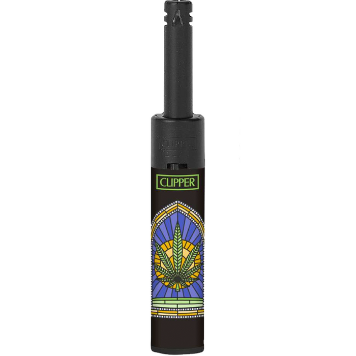 Zapalarka Clipper MINITUBE SACRED WEED - różne wzory