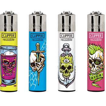 Zapalniczka Clipper CP11 BONE PORTRAITS