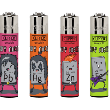 Zapalniczka Clipper CP11 HEAVY METALS