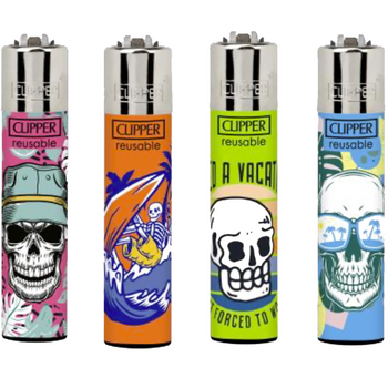 Zapalniczka Clipper CP11 VACAY SKULLS