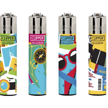 Zapalniczka Clipper CP11 HOBBY MIX Podróże